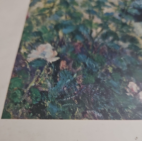 Museum Marked Laminated Renoir Girl Watering Can National Gallery Art Museum - Picture 5 of 12